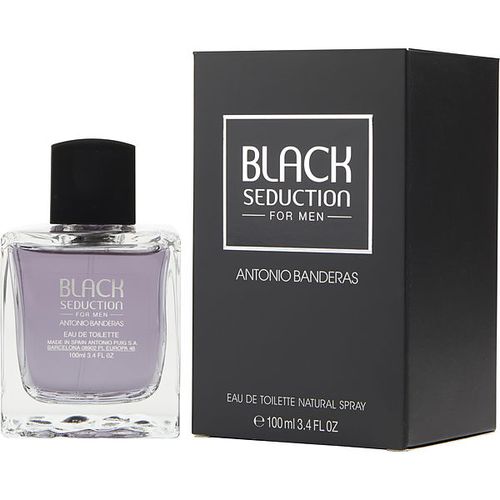 Antonio Banderas Black Seduction Eau de Toilette Spray 100ml за мъже Antonio Banderas Black Seduction Eau de Toilette Spray 100ml за мъже