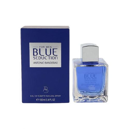 Antonio Banderas Blue Seduction for Men Eau de Toilette Spray 100ml за мъже Antonio Banderas Blue Seduction for Men Eau de Toilette Spray 100ml за мъже