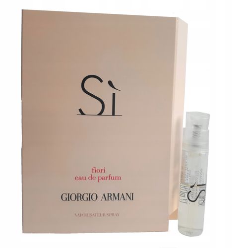 Giorgio Armani Si Fiori Eau de Parfum Sample Spray 1 2 ml за жени - купи от  Магазин за парфюми и козметика