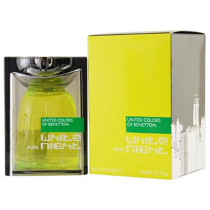 Benetton UCB White Night Man Eau de Toilette Spray 75 ml за мъже