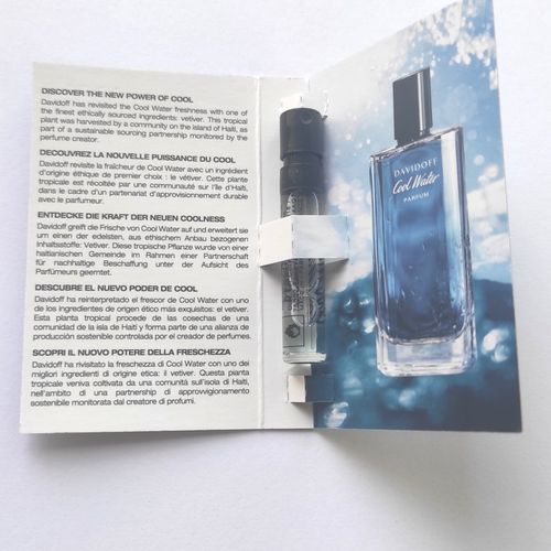 Davidoff Cool Water Parfum Sample Spray 1.2 ml за мъже