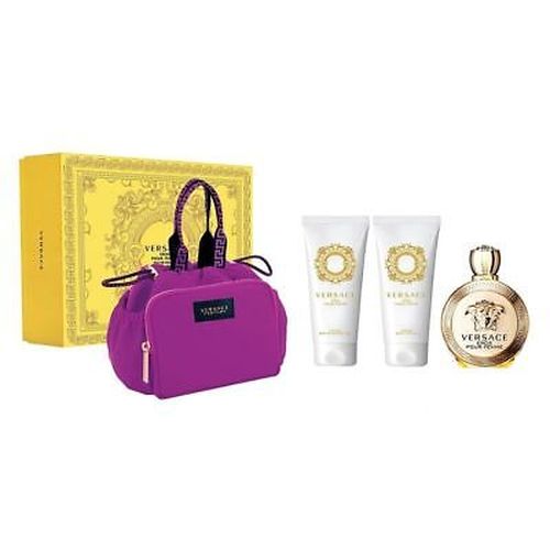 Versace Eros Pour Femme EDP 100ml + Body Lotion 100ml + Shower Gel 100ml комплект за жени