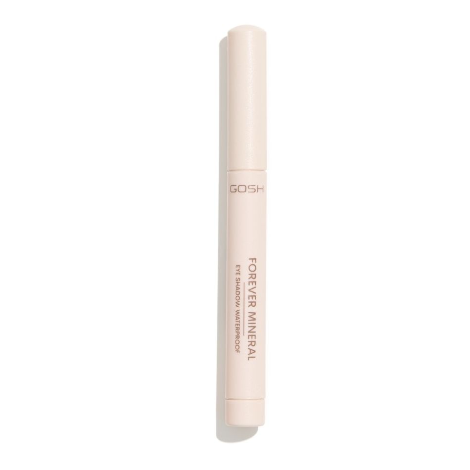 Gosh Forever Mineral Eye Shadow 001 Pearly White сенки за очи с метален блясък Gosh Forever Mineral Eye Shadow 001 Pearly White сенки за очи с метален блясък