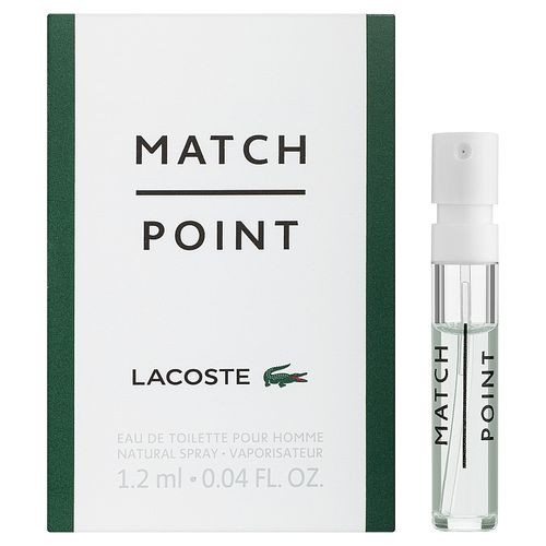 Lacoste Match Point Cologne Pour Homme Eau de Toilette Sample Spray 1.2 ml за мъже Lacoste Match Point Cologne Pour Homme Eau de Toilette Sample Spray 1.2 ml за мъже
