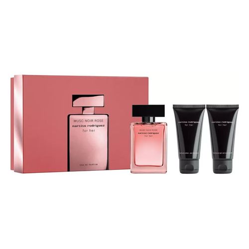 Narciso Rodriguez Musc Noir Rose For Her EDP 50ml + Body Lotion 50ml + Shower Gel 50ml