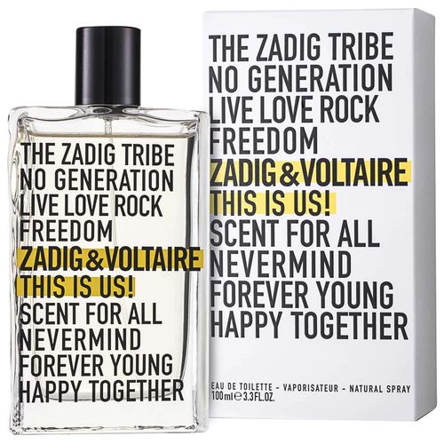 Zadig & Voltaire This is Us Eau de Toilette Spray 100 ml унисекс