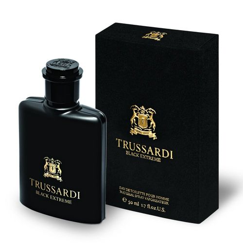 Trussardi Black Extreme Pour Homme Eau de Toilette Spray 50 ml за мъже